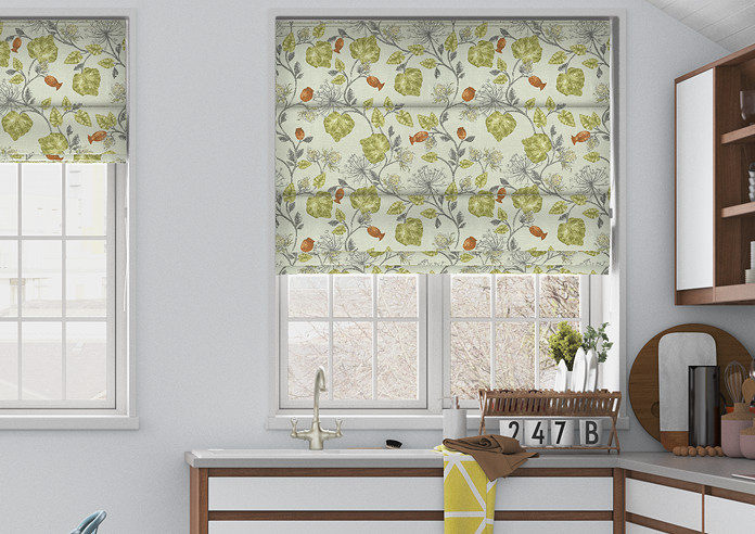 Parchment, Fern - Roman Blind - Image 3